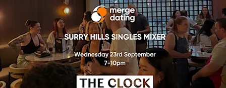 Surry Hills | Singles Mixer | The Clock | 23rd September | Under 35s