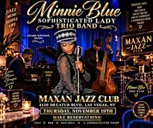 Minnie Blue and The Sophisticated Trio Live in Las Vegas