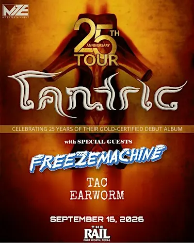 TANTRIC and more at The Rail!