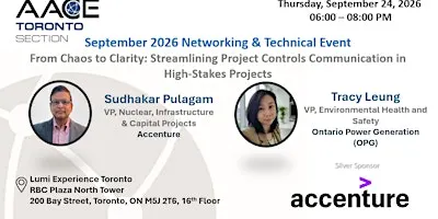 September 2026 Networking and Technical Event