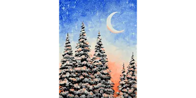 Frosted Forest - Paint and Sip in Tyler | Classpop!™