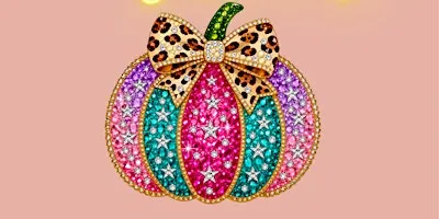 Rhinestone Pumpkin Painting- Sept. 30th @ Qargo Coffee-Culebra