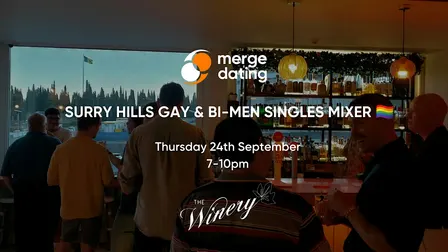 Surry Hills | Gay & Bi-Men Singles Mixer | The Winery |  24th September