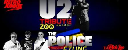ZOO TV (U2 Tribute) + STUNG (The  Police Tribute)... LIVE + DJ Rick Lee!