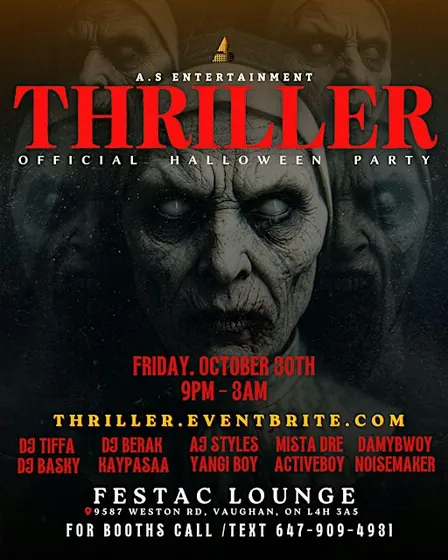 THRILLER (HALLOWEEN PARTY)