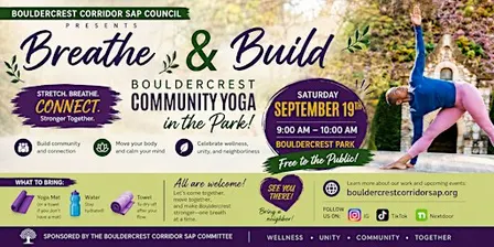 Bouldercrest Community Yoga in the Park