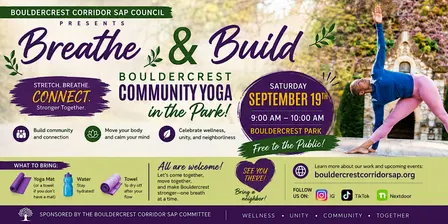 Bouldercrest Community Yoga in the Park