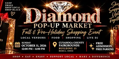 Diamond Pop Up Market – Fall & Pre-Holiday Shopping Event