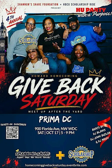 Give Back SATURDAY - Meet Up After the Yard!!