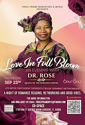 LOVE IN FULL BLOOM: AN EVENING WITH DR. ROSE