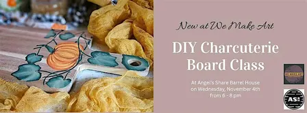 DIY Charcuterie Board at Angel's Share Barrel House