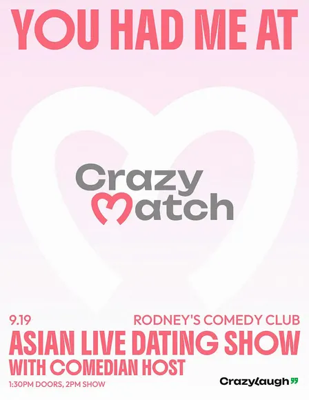 CrazyMatch❤️ Live Asian Dating Show with Super Surprise Guest Host!!!