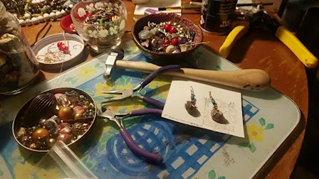 Wire Wrapped Earrings