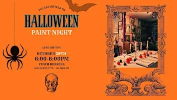 Spooky Halloween Paint Night