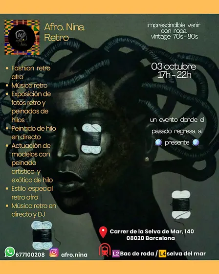 Afro Nina Retro