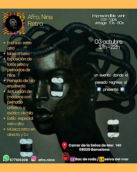 Afro Nina Retro