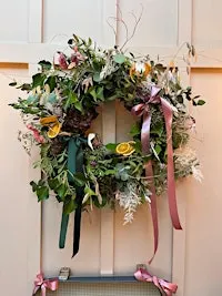 Botanical Christmas Wreath Making