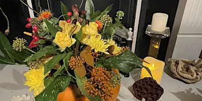 Autumn Floral Pumpkin Workshop at Seagull Trust Bookshop