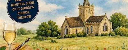 Sip and Paint fundraiser for our Thriplow Society