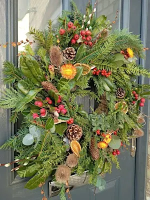 Christmas wreath workshop