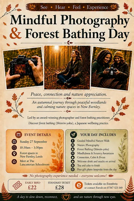 Nature Photography & Forest Bathing Day