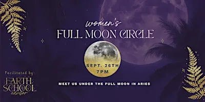 September Full Moon Women’s Circle