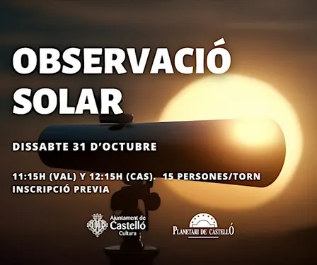 Observació Solar Planetari - Torn 11:15 (VAL)