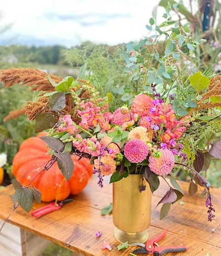 Pumpkins & Petals: Fall Floral Centerpiece Workshop