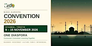 NIDO Europe Convention 2026 – Istanbul, Türkiye