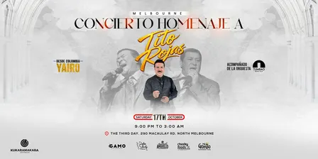 Tribute Concert to Tito Rojas - Salsa Night