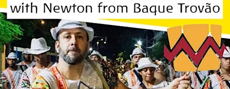 Maracatu Drumming Workshop with Newton from Baque Trovão