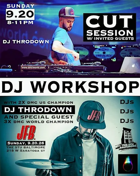 DJ WORKSHOP with DMC champs