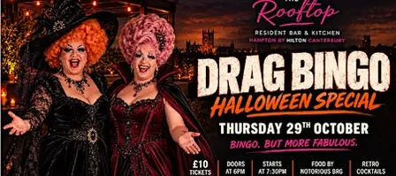 Notorious BRG Presents Halloween DRAG BINGO @ The Rooftop
