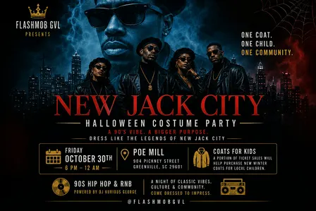 NEW JACK CITY: 90's HALLOWEEN COSTUME PARTY