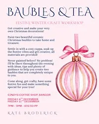 Baubles Painting & Tea Evening - 11th December