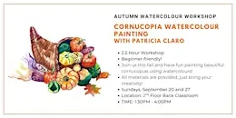 Autumn Watercolour Workshop: Cornucopia Watercolour Painting