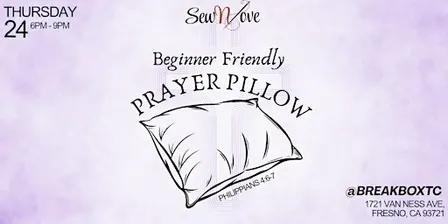 Prayer Pillow Making Class @ Breakbox Thought Collective