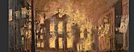 Burning of the Town Hall 1919 - Historical Walk