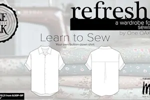 reFresh: Button-Down Shirt Sewing Workshop Series