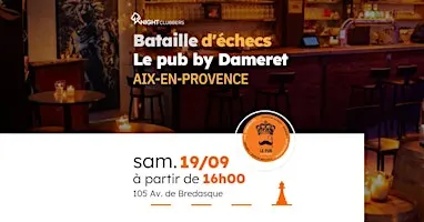 Rencontre d'échecs - Aix-en-Provence - Le pub by Dameret