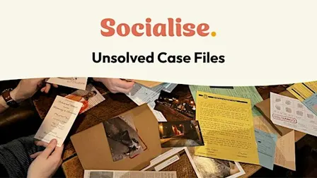 Unsolved Case Files: a true crime social night in Bristol