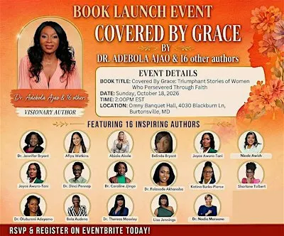 Covered by Grace Anthology Book Launch