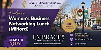 Embrace: Women's Business Networking Lunch (Milford)