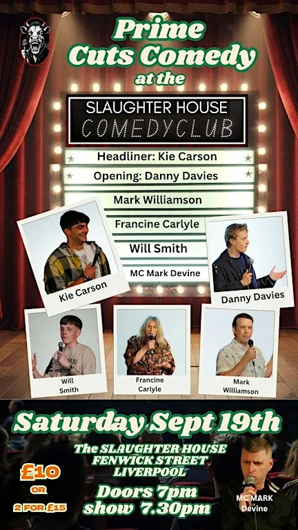Prime Cuts Comedy at the Slaughter House Comedy Club