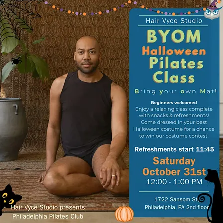 BYOM Halloween Pilates Class