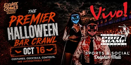 The Premier Halloween Bar Crawl - Miami