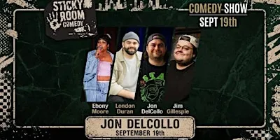 Sticky Room Comedy sept 19th