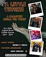 Halloween social for women: A little witchy!