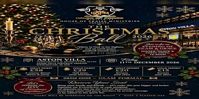 HOUSE OF PRAISE - Christmas Gala Dinner