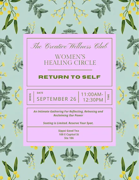 Creative Wellness Women’s Healing Circle